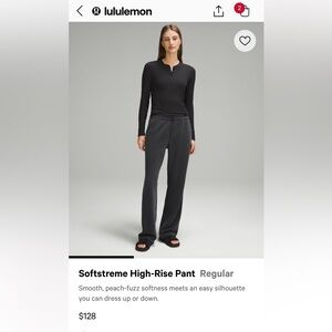 Lululemon high rise pants
